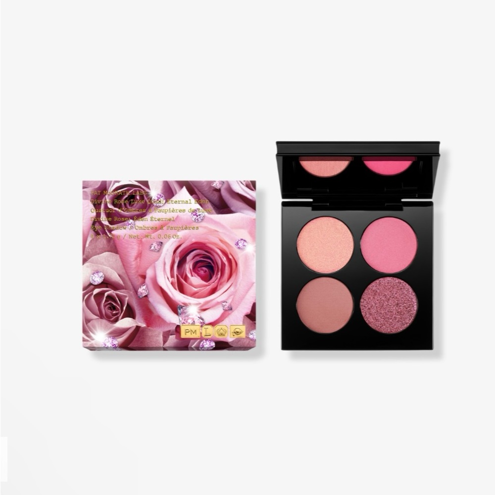 Pat McGrath Divine Rose Luxe Quad: Eternal Eden Eyeshadow Quad